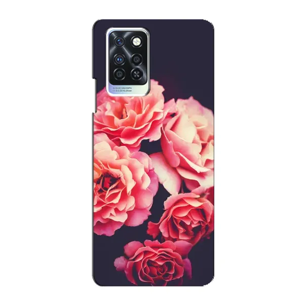 Чехол с рисунком «Бутоны» для Infinix Note 10 Pro Чехол с рисунком «Бутоны» для Infinix Note 10 Pro