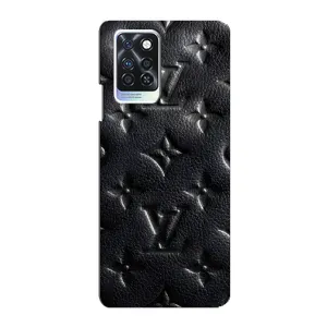 Текстурний Чохол Louis Vuitton для Інфінікс Нот 10 про (Чорний ЛВ)