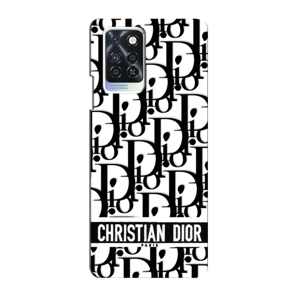 Чехол с рисунком «Christian Dior» для Infinix Note 10 Pro Чехол с рисунком «Christian Dior» для Infinix Note 10 Pro