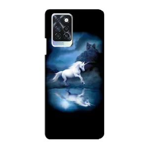 Чехол Unicorn на Infinix Note 10 Pro (Единорог)