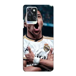 Чехол (TPU) с Футболистом на Infinix Note 10 Pro (Гол Мбаппе)