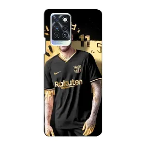 Силіконовий Чохол для Infinix Note 10 Pro (Gold Neymar)