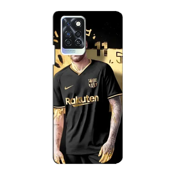 Чехол с рисунком «Gold Neymar» для Infinix Note 10 Pro Чехол с рисунком «Gold Neymar» для Infinix Note 10 Pro