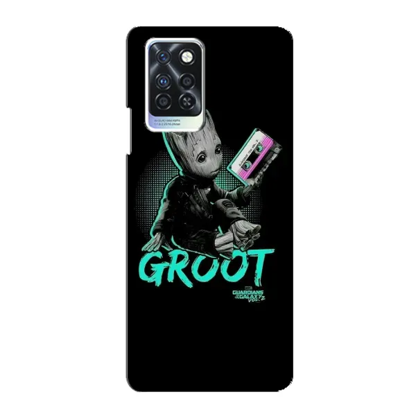 Чехол с рисунком «Groot» для Infinix Note 10 Pro Чехол с рисунком «Groot» для Infinix Note 10 Pro