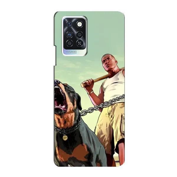 Чехол с рисунком «GTA» для Infinix Note 10 Pro Чехол с рисунком «GTA» для Infinix Note 10 Pro