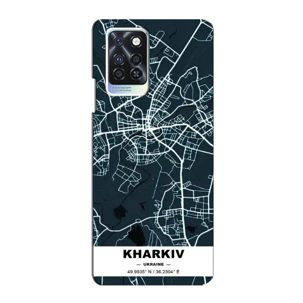 Чехол с рисунком «Харьков» для Infinix Note 10 Pro
