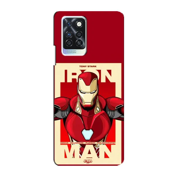 Чехол с рисунком «Iron man» для Infinix Note 10 Pro Чехол с рисунком «Iron man» для Infinix Note 10 Pro