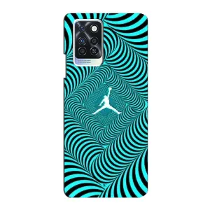 Силіконовый Чохол Nike Air Jordan на Інфінікс Нот 10 про (Jordan)