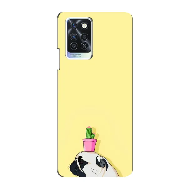 Чехол с рисунком «Кактус на голове» для Infinix Note 10 Pro Чехол с рисунком «Кактус на голове» для Infinix Note 10 Pro