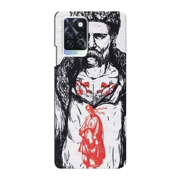 Чехол с рисунком «Кобзарь» для Infinix Note 10 Pro Чехол с рисунком «Кобзарь» для Infinix Note 10 Pro