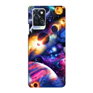 Чехлы КОСМОС для Infinix Note 10 Pro (Космический мир)