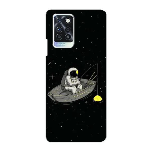 Чехол с рисунком «Космонавт на рыбалке» для Infinix Note 10 Pro Чехол с рисунком «Космонавт на рыбалке» для Infinix Note 10 Pro