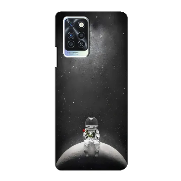 Чехол с рисунком «Космонавт романтик» для Infinix Note 10 Pro Чехол с рисунком «Космонавт романтик» для Infinix Note 10 Pro