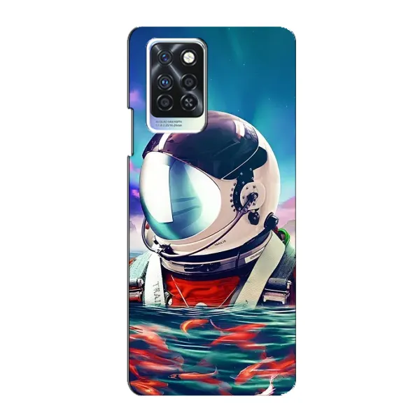 Чехол с рисунком «Космонавт в воде» для Infinix Note 10 Pro Чехол с рисунком «Космонавт в воде» для Infinix Note 10 Pro