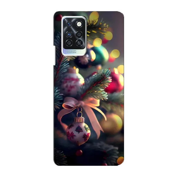 Чехол с рисунком «Красивая елочка» для Infinix Note 10 Pro Чехол с рисунком «Красивая елочка» для Infinix Note 10 Pro