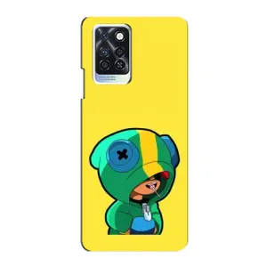 Чохол Бравл Старс для Infinix Note 10 Pro (Леон (LEON))