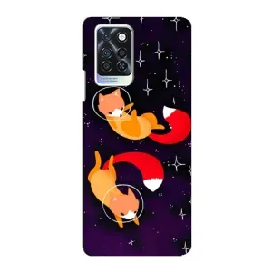 Чехол с Лисичкой для Infinix Note 10 Pro (Лисы)