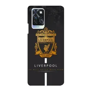 Силиконовые Чехлы принт Футбол на Infinix Note 10 Pro (Liverpool)