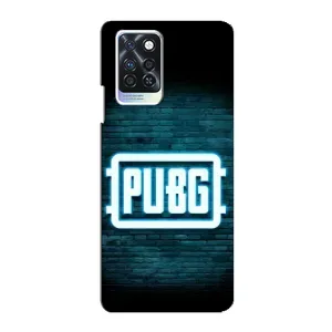 Чохол (TPU) з картинкою "Лого Пабг" на Інфінікс Нот 10 про (Лого PUBG)