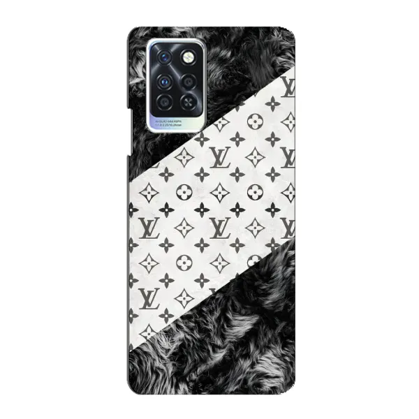 Чехол с рисунком «LV на белом» для Infinix Note 10 Pro Чехол с рисунком «LV на белом» для Infinix Note 10 Pro