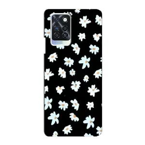 Чохол з ромашками на Infinix Note 10 Pro (Маленькі ромашки)