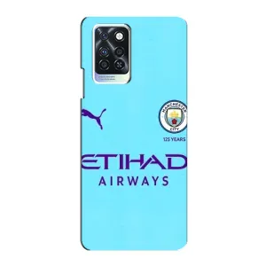 Силиконовые Чехлы принт Футбол на Infinix Note 10 Pro (Man City)