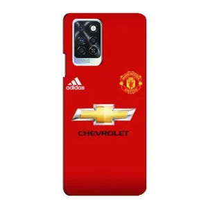 Силиконовые Чехлы принт Футбол на Infinix Note 10 Pro (Man United)
