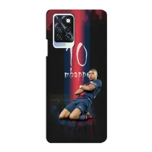 Чехол (TPU) с Футболистом на Infinix Note 10 Pro (MBAPPE 10)