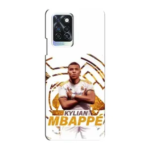 Чехол (TPU) с Футболистом на Infinix Note 10 Pro (Мбаппе Реал)