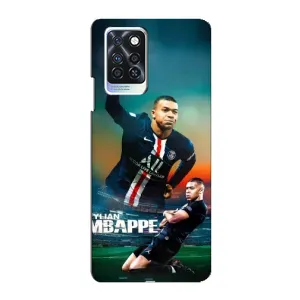 Чехол (TPU) с Футболистом на Infinix Note 10 Pro (MBAPPE)