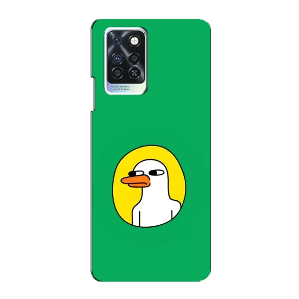 Чехол с рисунком «Мем Утка» для Infinix Note 10 Pro Чехол с рисунком «Мем Утка» для Infinix Note 10 Pro