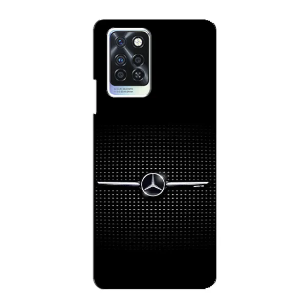 Чехол с рисунком «Mercedes» для Infinix Note 10 Pro