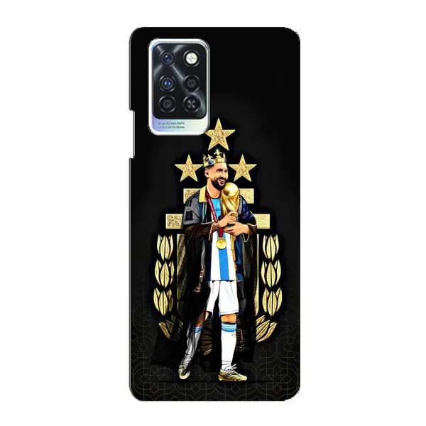 Чехол с рисунком «Месси король» для Infinix Note 10 Pro Чехол с рисунком «Месси король» для Infinix Note 10 Pro