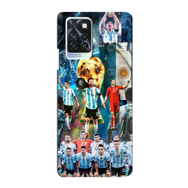 Чехол с рисунком «Месси в сборной» для Infinix Note 10 Pro Чехол с рисунком «Месси в сборной» для Infinix Note 10 Pro