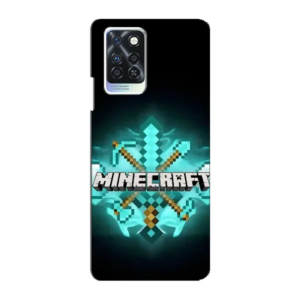 Чехол с рисунком «MineCraft 2» для Infinix Note 10 Pro