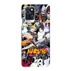 Купить Чехлы на телефон с принтом Anime для Infinix Note 10 Pro (Наруто постер)