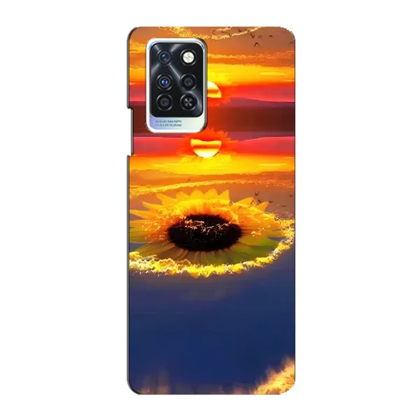 Чехол с рисунком «Небо подсолнух» для Infinix Note 10 Pro Чехол с рисунком «Небо подсолнух» для Infinix Note 10 Pro