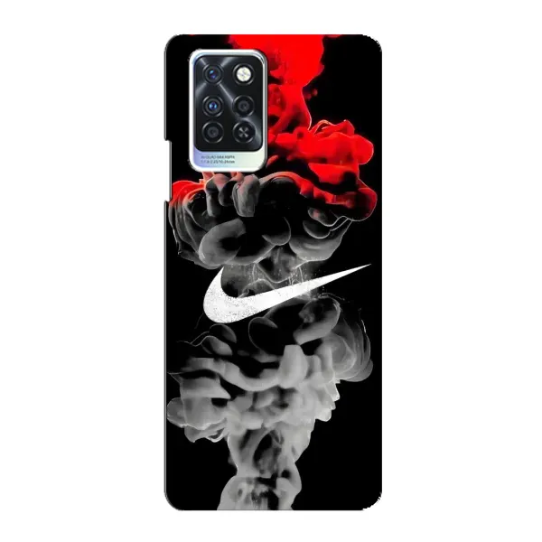 Чохол з малюнком «Nike дим» для Infinix Note 10 Pro Чохол з малюнком «Nike дим» для Infinix Note 10 Pro