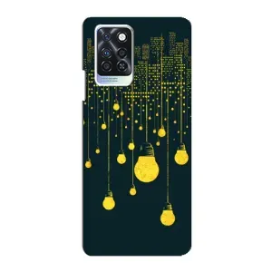 Силіконові Чохли Коханій людині для Infinix Note 10 Pro (Нічне місто)