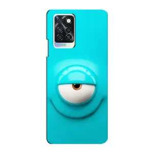 Чохли (ТПУ) (смішні стікери) для Infinix Note 10 Pro (Одноглазик)