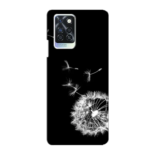 Чехол с рисунком «Одуванчик на чёрном» для Infinix Note 10 Pro Чехол с рисунком «Одуванчик на чёрном» для Infinix Note 10 Pro