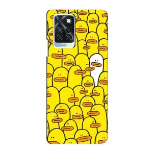Силіконовий бампер з картинкою звірів для Infinix Note 10 Pro (Особливий)