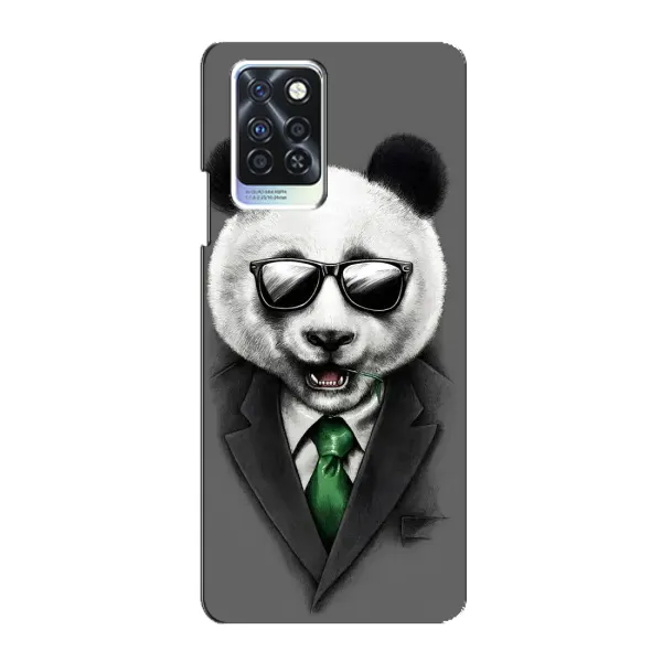 Чехол с рисунком «Панда в очках» для Infinix Note 10 Pro Чехол с рисунком «Панда в очках» для Infinix Note 10 Pro