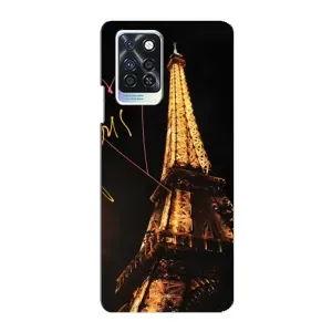 Чехол с Эйфелевой башней на Infinix Note 10 Pro (Paris)