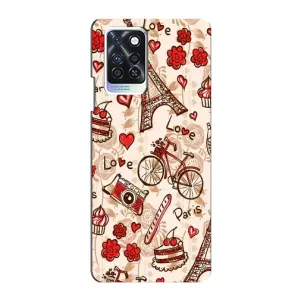 Чехол с Эйфелевой башней на Infinix Note 10 Pro (Париж мечта)