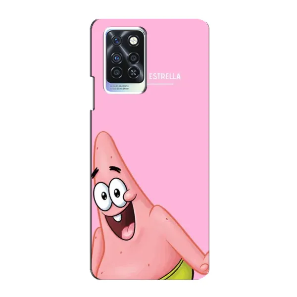 Чехол с рисунком «Патрик» для Infinix Note 10 Pro Чехол с рисунком «Патрик» для Infinix Note 10 Pro