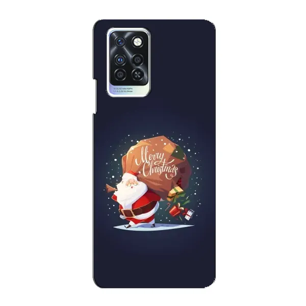 Чехол с рисунком «Подарки от Санты» для Infinix Note 10 Pro Чехол с рисунком «Подарки от Санты» для Infinix Note 10 Pro