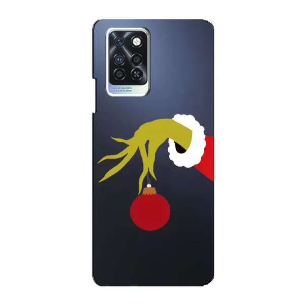 Чехол с рисунком «Рука Гринча» для Infinix Note 10 Pro Чехол с рисунком «Рука Гринча» для Infinix Note 10 Pro