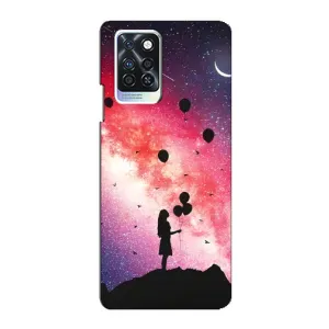 Силіконові Чохли Коханій людині для Infinix Note 10 Pro (Кулі в небі)