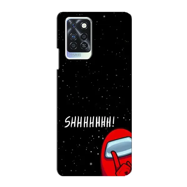 Чохол з малюнком «SHHHHH» для Infinix Note 10 Pro Чохол з малюнком «SHHHHH» для Infinix Note 10 Pro